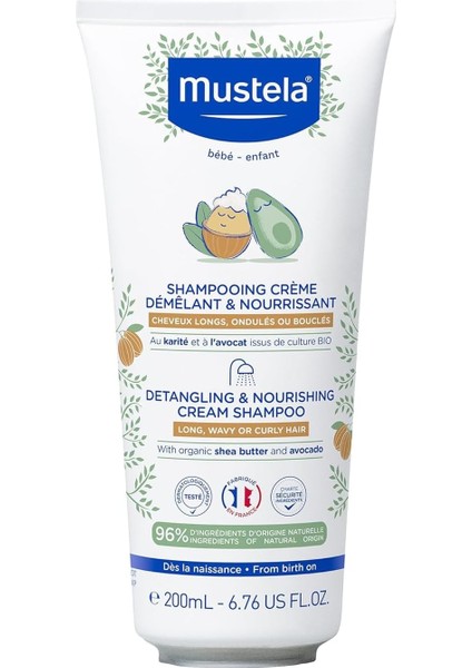 Besleyici Krem Şampuan 200 Mililitre