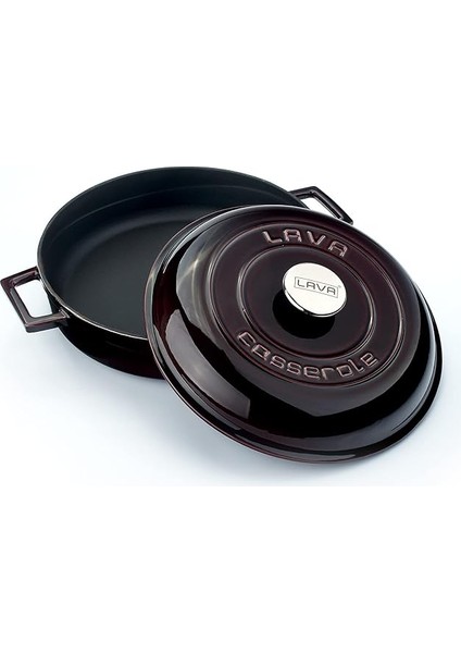 Metal Premium Serisi - Döküm Çok Amaçlı Tencere, Yuvarlak, 28 Cm, Majolik Mor, Kubbe Kapak fiyatları