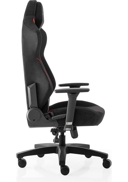 Anka Kumaş Profesyonel Oyuncu Koltuğu Kırmızı/siyah fırsatları