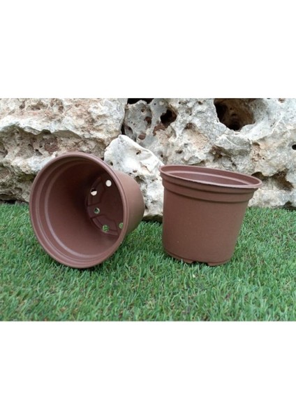 Vakum Saksı 15 Adet 12X9 cm 0,70 Lt Plastik Saksı Ucuz Saksı Fide Üretim Saksısı Fide Saksısı fırsatları