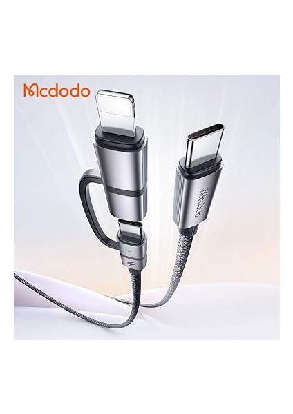 CA-0450 2in1 36W Typec iPhone Şarj Kablosu 1.2m - Siyah fiyatları