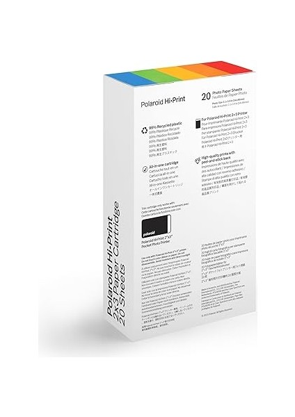 Hi·print Paper - 2x3 Kağıt Kartı (20 Yaprak) modelleri