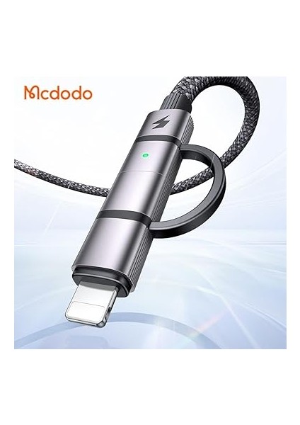CA-0450 2in1 36W Typec iPhone Şarj Kablosu 1.2m - Siyah indirimleri