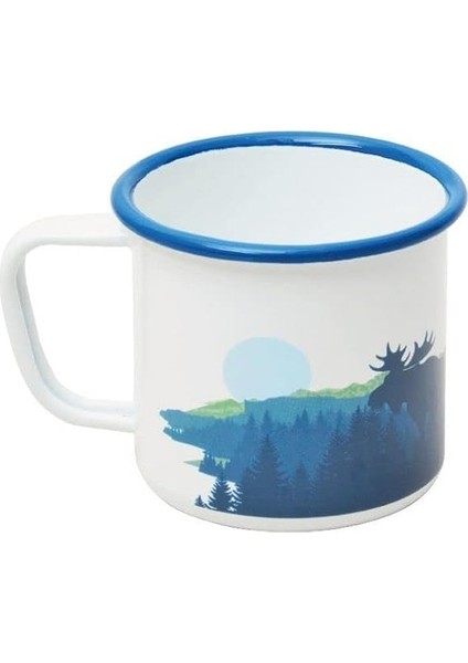 Emaye Kupa Beyaz Doğa, Dayanıklı Kamp Ekipmanları, Kamp Aksesuarları, Açık Hava Sporları, Doğa Sporları, Yürüyüş, Sırt Çantasıyla Seyahat fiyatları