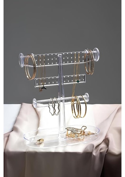Katlı Polipropilen Takı Düzenleyici Organizer | Modern ve Şık Takı Standı modelleri