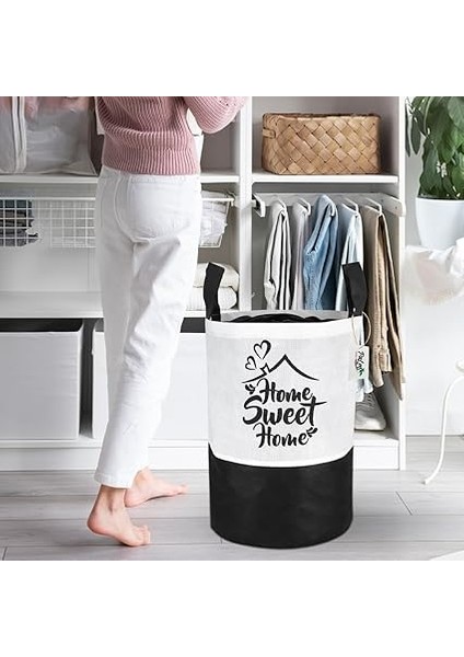 Design Katlanabilir Çamaşır Sepeti - Katlanır Çamaşır Sepeti - Oyuncak Sepeti (Renkli) indirimleri