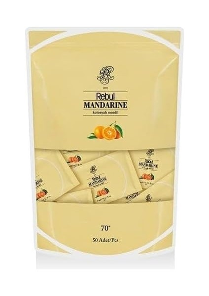 Mandarine Kolonyalı Mendil 50'li