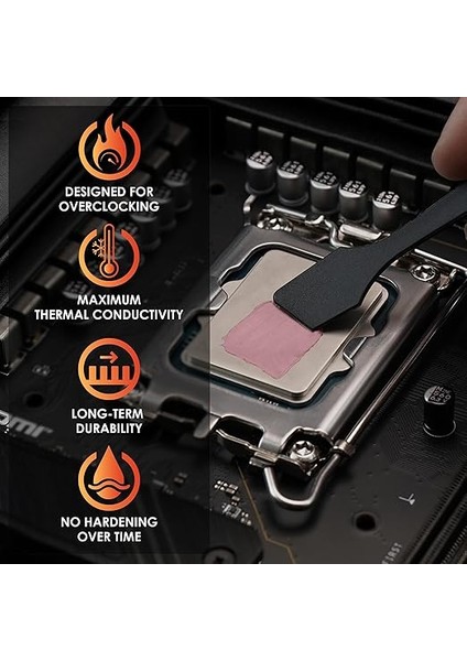 Grizzly - Kryonaut Extreme Termal Macun - Bilgisayar ve Konsollardaki Tüm Işlemcileri, Grafik Kartlarını ve Isı Alıcıları Soğutmak Için (2 Gram) fiyatları