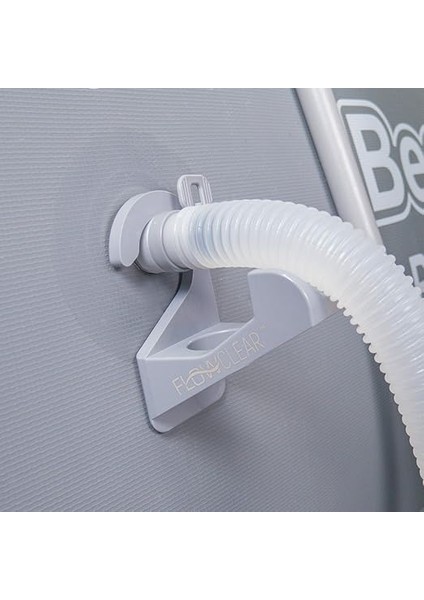 Flowclear, Akrilonitril Bütadien Stiren (Abs), 2 Adet Hortum Desteği, 32 mm Bağlantılı Havuzlar Için fırsatları