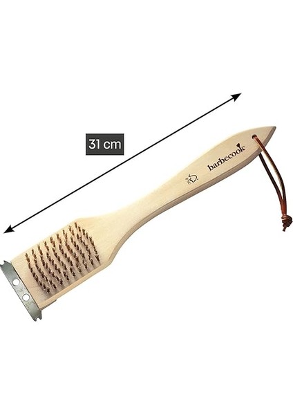 Ahşap Saplı Bakır Temizleme Fırçası 31 cm indirimleri