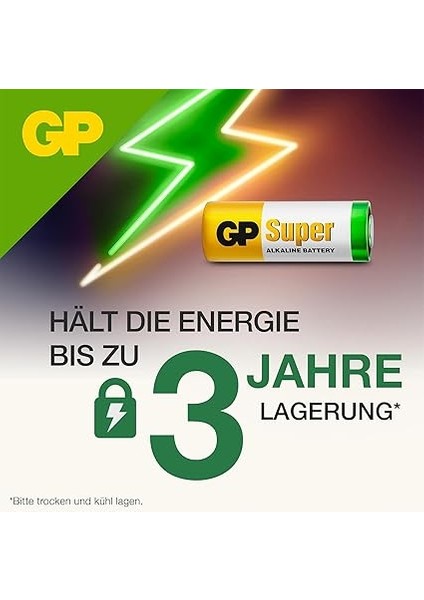 Batteries GP910A Süper Alkalin LR1/N/910A Boy Yarım Kalem Pil, 1.5 Volt, 2'li Kart modelleri