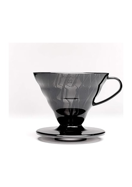 V60 02 Plastik Dripper ve 40’lı Filtre Kağıdı Seti, Siyah Şeffaf fiyatları