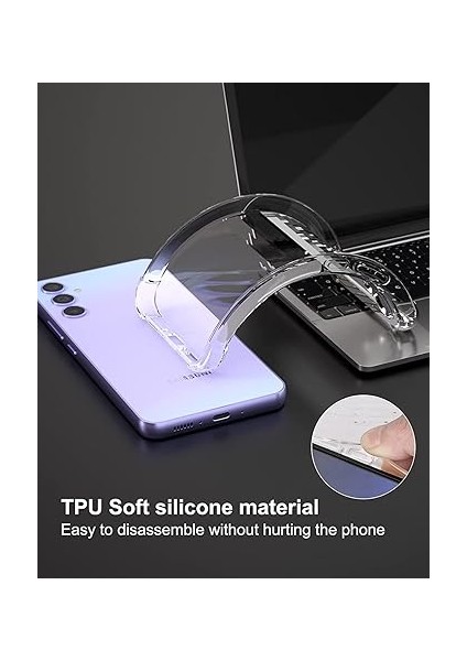 Trend Samsung Galaxy A24 Şeffaf Kamera Korumalı Ultra Slim Tpu Şeffaf Kılıf. fiyatları
