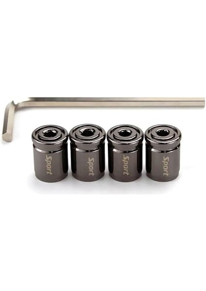 Piano Black Otomobil Araba Motosiklet 4'lü Sibop Kapak Seti modelleri