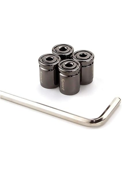 Piano Black Otomobil Araba Motosiklet 4'lü Sibop Kapak Seti indirimleri