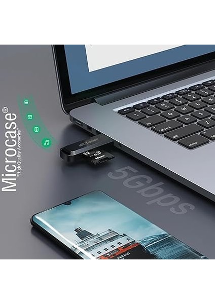 USB 3.0 Çift Yuvalı 512 GB Destekli Tf/sd Kart Okuyucu AL4474 indirimleri