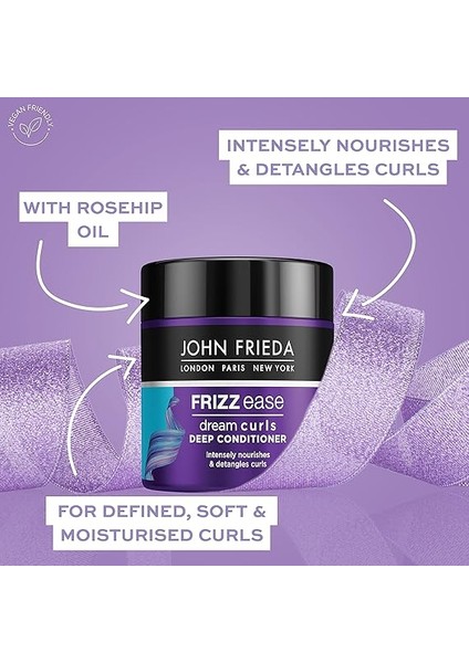 Frieda Frizz Ease Dream Curls Kusursuz Bukleler Saç Bakım Maskesi fiyatları