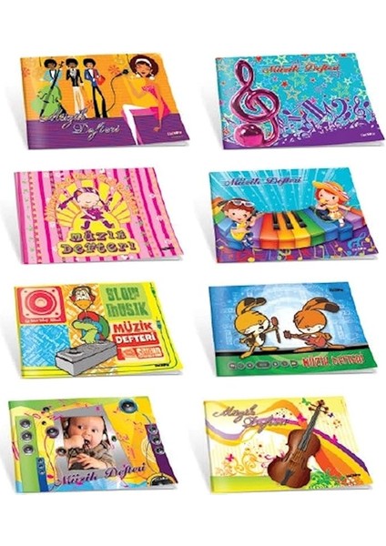 Müzik Defteri A5 40 Yp
