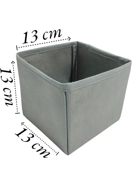 Room 6'lı Gri Çekmece Içi Düzenleyici Organizer Set - Çok Amaçlı Dolap Içi Kutu Seti fırsatları