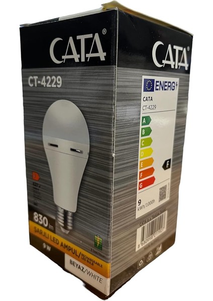 9W/6400K Şarjlı LED Ampul Cata indirimleri