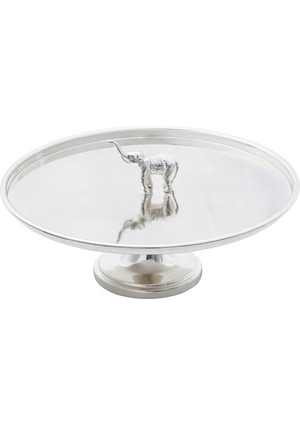 Ganesha Pasta Kek Gümüş Servis Tabağı fiyatları