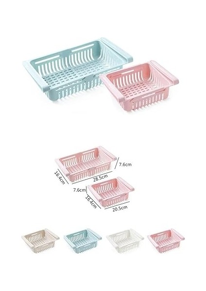 Amaçlı Uzayıp Kısalabilir Buzdolabı Düzenleyici Sepeti Rafı modelleri