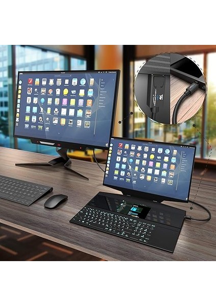 – Mini Displayport/mini-Dp (Thunderbolt)/displayport Kablosu – 2m (4K/60Hz ile UHD Çözünürlük, Sürüm 1.2, Bilgisayar ve Mac Için, Kilitlemeli Dp Fişi, Siyah) fırsatları