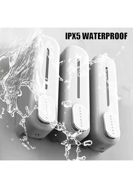 2 Adet Beyaz Duvara Monte Sıvı Sabunluk – 300 Ml, Şık & Dayanıklı Dispenser, Banyo ve Mutfak Için indirimleri