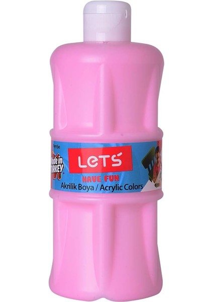Akrilik Boya 500 ml Pembe: L5304