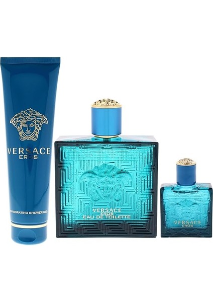 Eros Edt 100 ml + Shower Gel 150 ml + Edt 5 ml Parfüm fiyatları