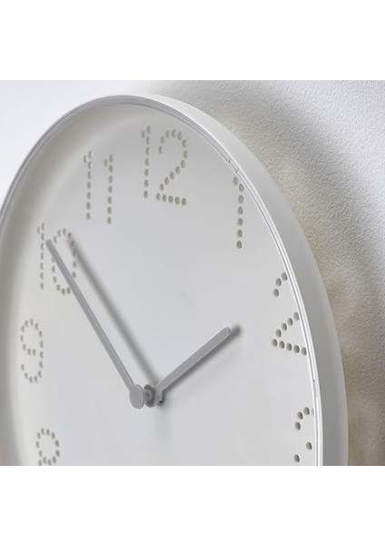Tromma Duvar Saati, 25 Cm, Beyaz indirimleri