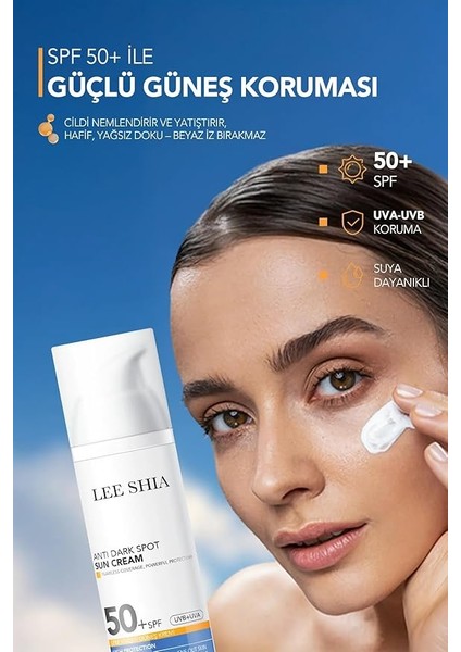 Shia Leke Karşıtı Spf 50+ Yüksek Korumalı Güneş Kremi 50 ml fırsatları