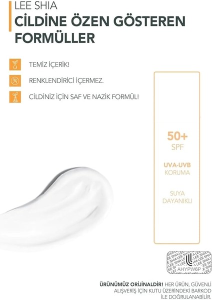 Shia Leke Karşıtı Spf 50+ Yüksek Korumalı Güneş Kremi 50 ml indirimleri
