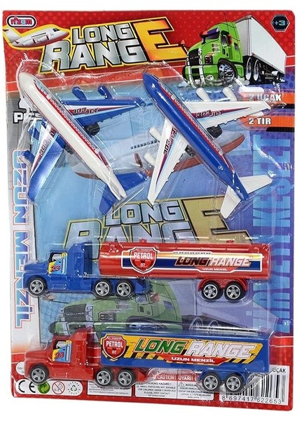 265 Oyuncak Uçak ve Tır Seti