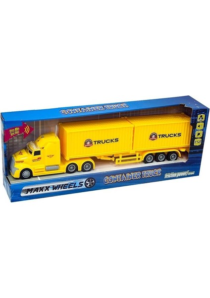 Wheels Sun-Yfn-Mxx-1/50 Tir Konteyner Ikili 36 Cm, Ses/ışık Fr. 2A modelleri