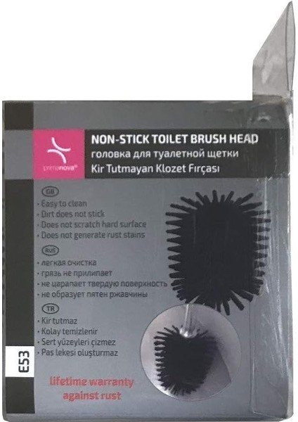 M-E53-06 Ø85 mm Yedek Silikon Wc Fırça - Siyah modelleri