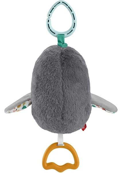 Kanat Çırpan Tukan Fisher-Price Bebek Arabası Oyuncağı, Kanat Çırpan Tukan, Yenidoğanlar Için Duyusal Gelişim Ayrıntılarıyla Aktivite Oyuncağı HNX66 fırsatları