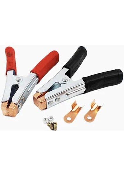 Araba Otomobil Oto Akü Akümülatör Sarj Şarj Takviye Maşası 1000 Amper Pensesi 1 Çift