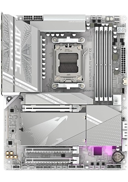 Anakart Amd Am5 Atx X870 Aorus Elıte Wıfı7 Ice fiyatları