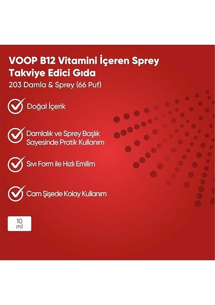 Vitamin B12 Methylcobalamin 1000 Mg Sprey-Damla 10 ml modelleri