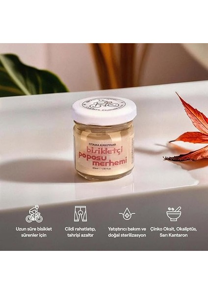 Kırkpınar Bisikletçi Poposu Balsamı ve Tahriş Önleyici Krem 40 ml modelleri