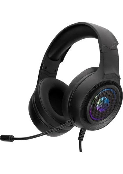 DHE-8008U Kablolu Mikrofonlu LED Oyuncu Kulaklığı