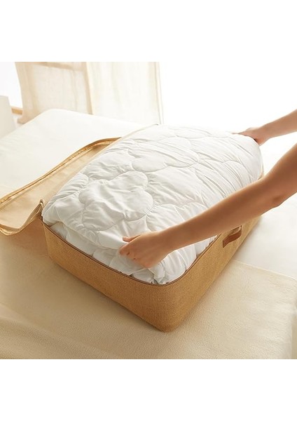 Home Textile Büyük Boy Jüt Baza Altı Hurç 62 x 46 x 22 cm indirimleri