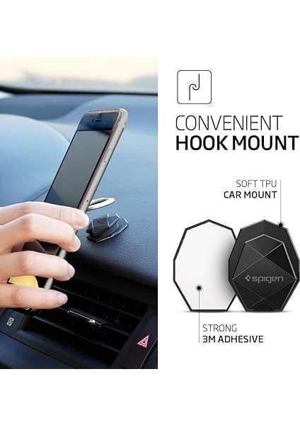 Style Ring Selfie Yüzüğü / Araç Tutacağı / Stand Black - SGP11845 fırsatları