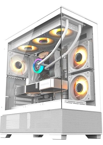 CF925 Tamperli Cam Gaming Oyuncu Kasasıhavit CF925 Tamperli Cam Gaming Oyuncu Kasası Beyaz - 3 Rgb Fanlı, Kumandalı, Itx/m-Atx/atx/e-Atx Uyumlu fiyatları