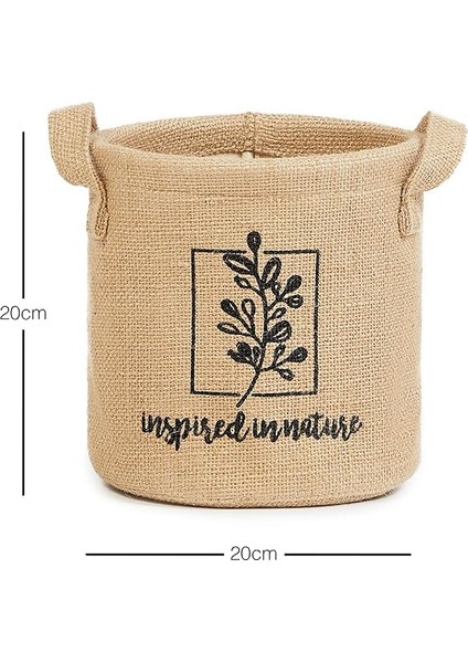 Home Textıle Inspred In Nature Jüt Sepet 20 x 20 cm fiyatları