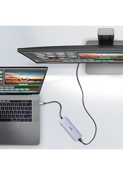 Type-C 5gbps 100W 4K 60Hz HDMI USB 3.2 Çokayıcı Hub indirimleri