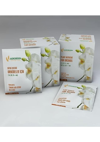 Orkideler Için Bitki Besini(Katı-2 gr x 24 Adet) fiyatları