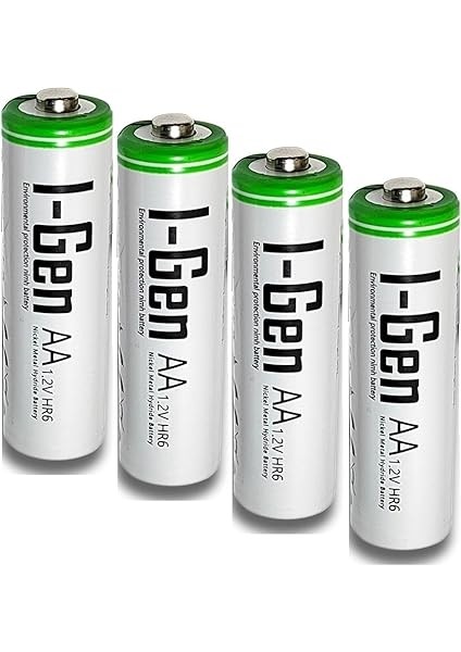 B111 4 Adet Aa 2700 Mah Şarj Edilebilir Kalem Pil 1.2V Ni-Mh Şarjlı Pil indirimleri