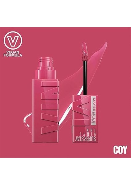 Parıs Super Stay Vinyl Ink Uzun Süre Kalıcı Likit Parlak Ruj 20 Coy fırsatları